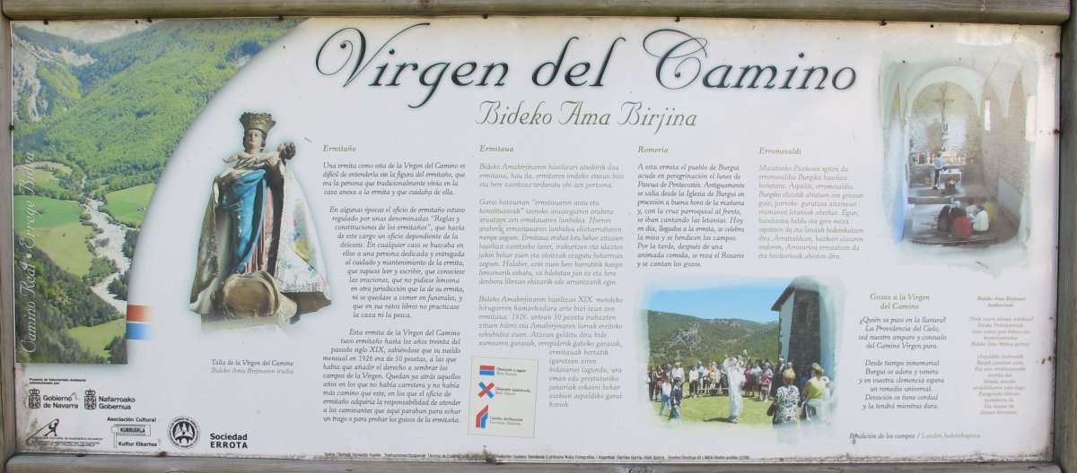 Bideko Ama Birjina ermita, Burgi