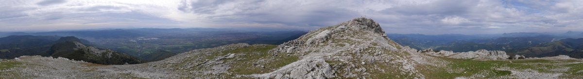 360ºko panoramika tontorraren aldamenetik