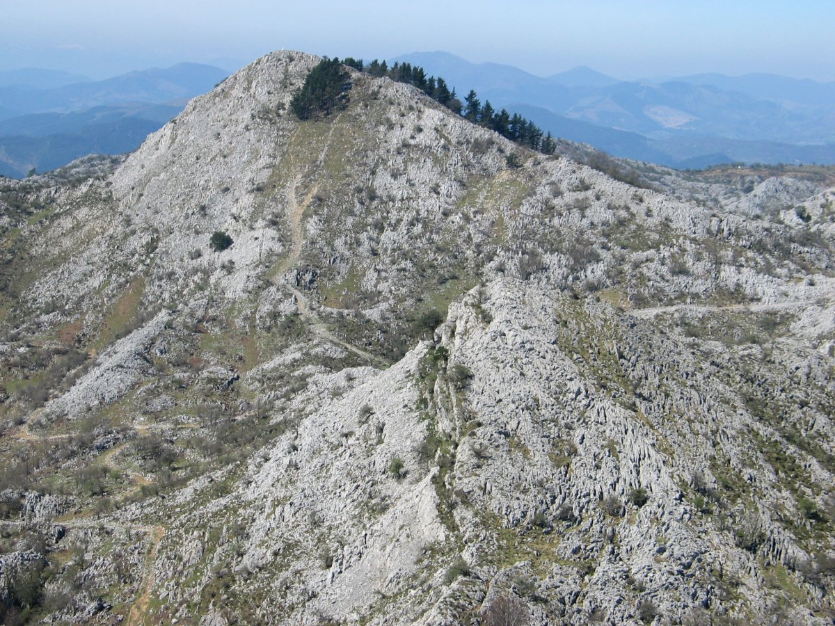 Gantxorrotz aldetik ikusita