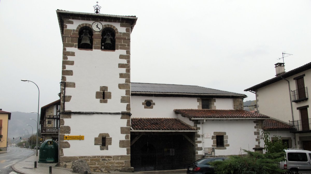 San Esteban eliza, Zubiri-Esteribar