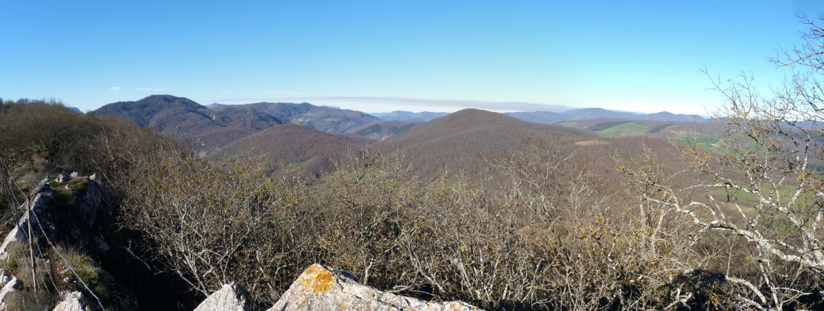 Mendurro eta Zanborraga mendien arteko gandorra