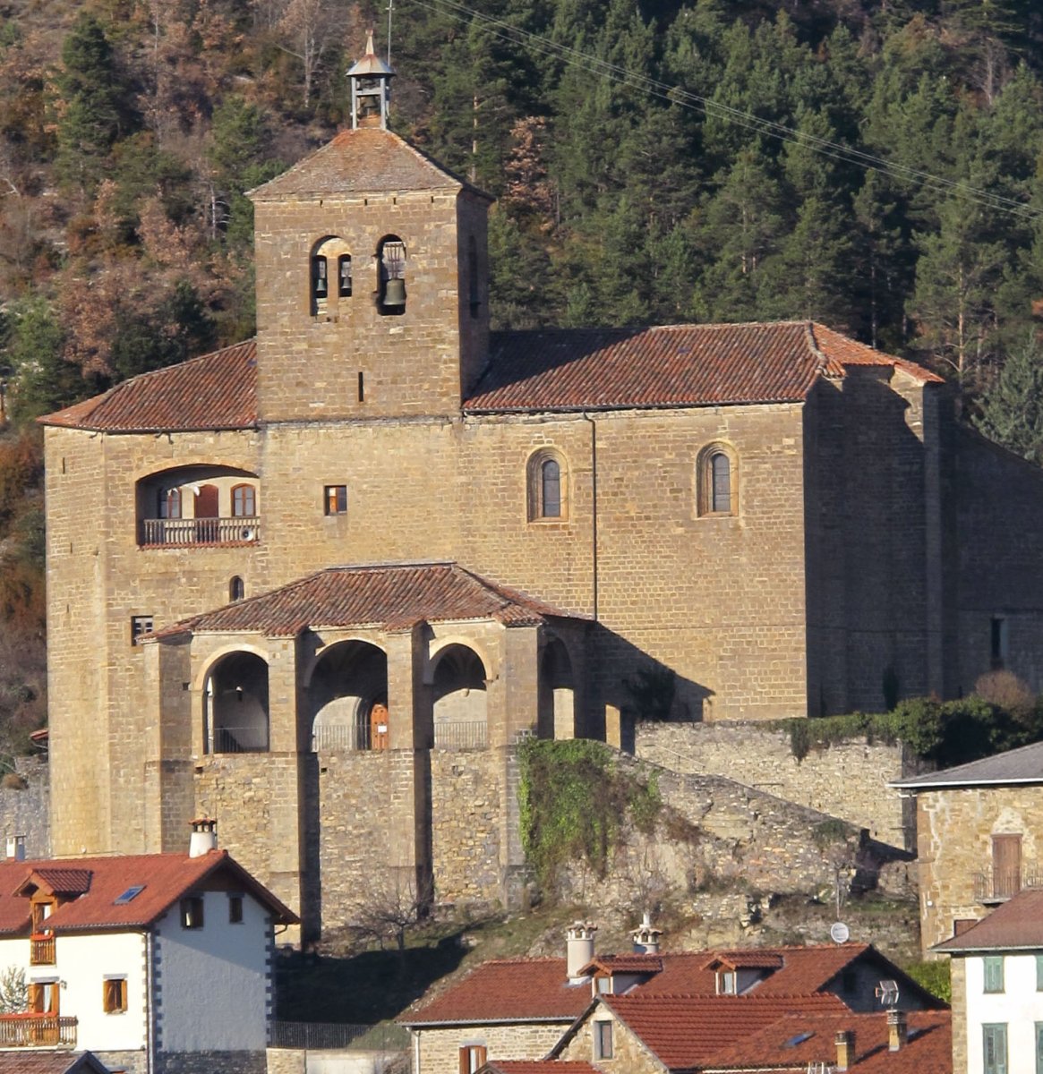 San Esteban eliza, Erronkari