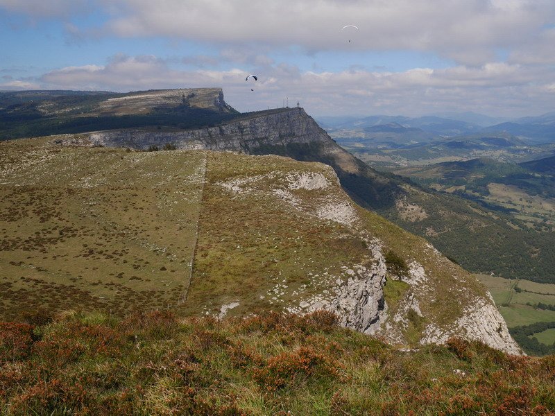 Txarlazo eta Txolope hegoaldetik ikusita