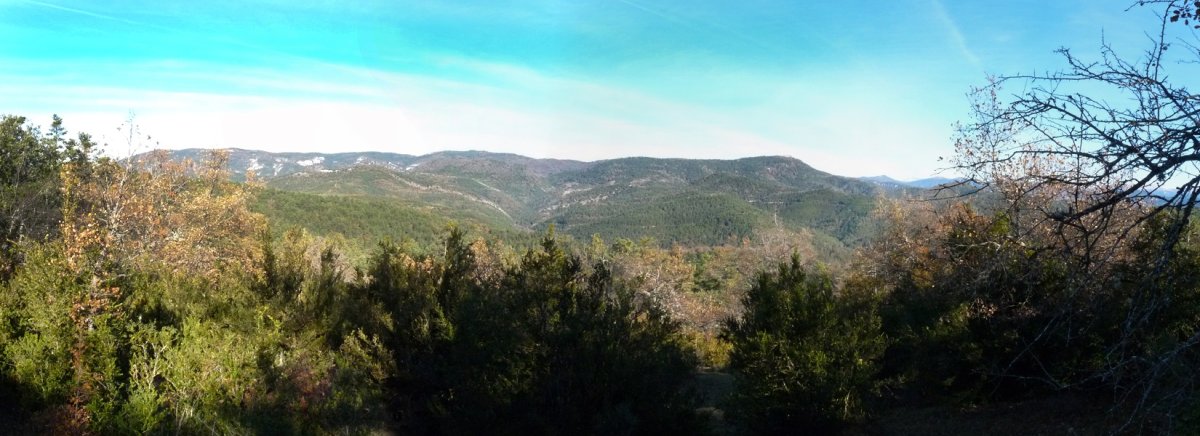 Ikuspegi zabala hegoalderantz