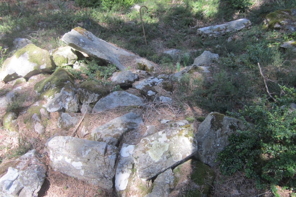 Dólmen Mata del Cleve (Abril 2017)