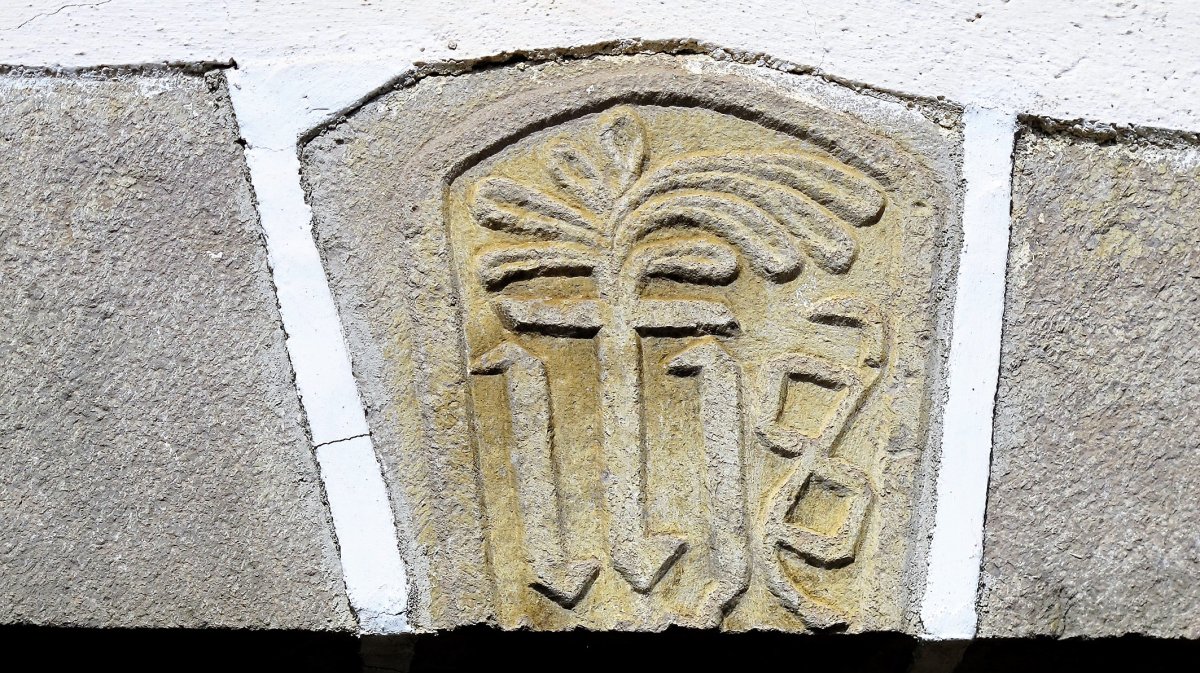 Beitikoetxe etxeko atearen giltzarria, Gorraitz-Artzibar