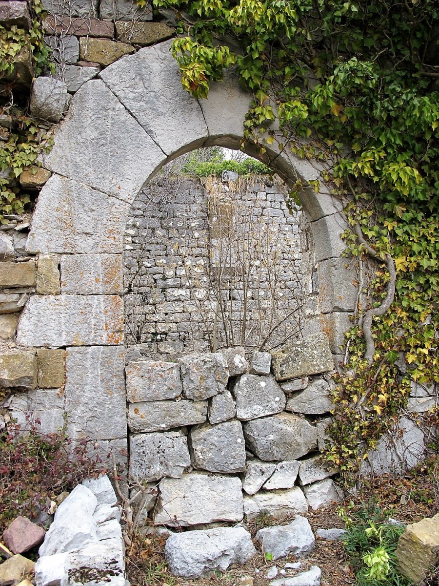 San Migel ermitaren hondakinak, Abaurregaina