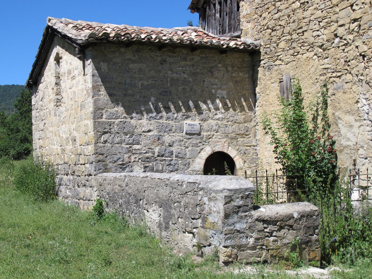 Santa Luzia ermita, Arrakasgoiti-Nabaskoze