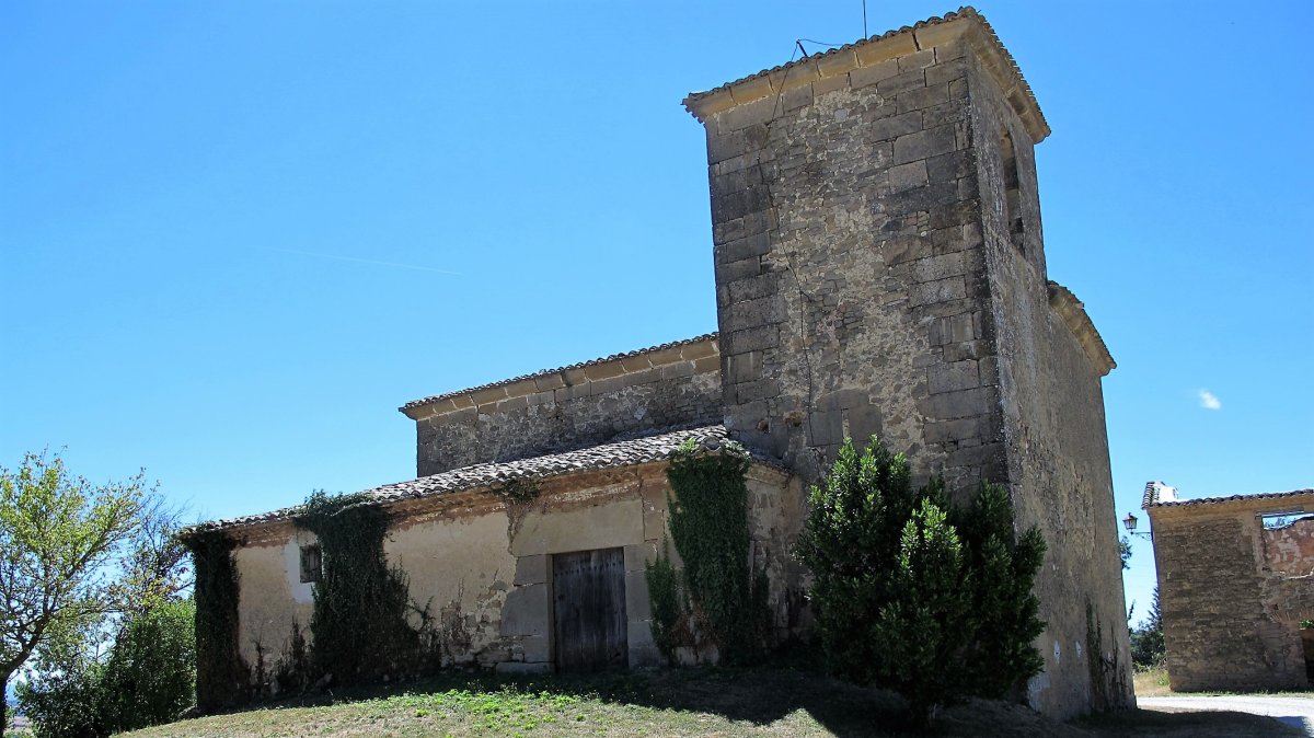 Virgen Blanca eliza, Muru-Deierri