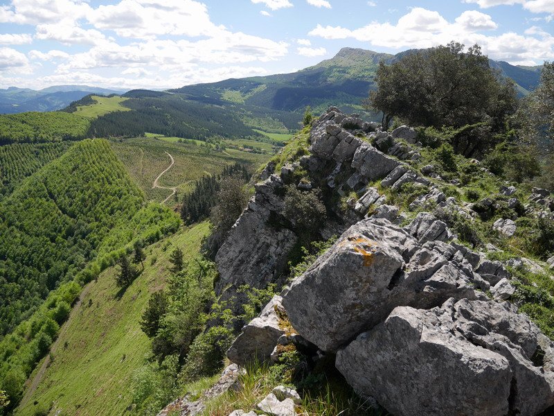 Tontorretik hego-ekialdera ikuspegia