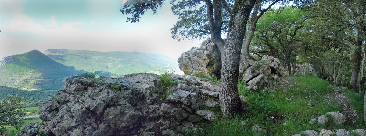 Harrizko gailurra, panoramika ederrarekin