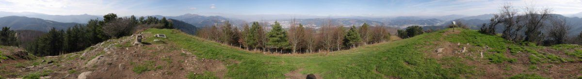 Tontorretik 360ºtako ikuspegia