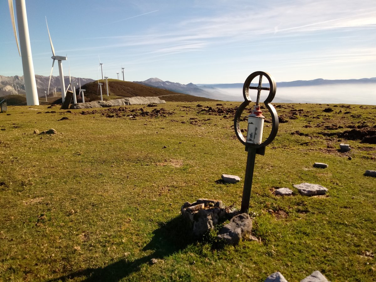 Sekillaga (1152m) postontzia eta Mugarriaundi zutarria