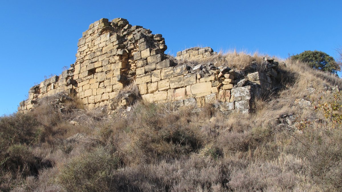 Okina ermitaren hondakinak, Morentin