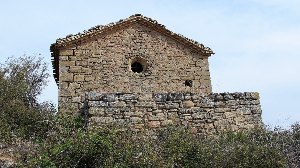 Andra Maria ermitaren hondakinak, Arroitz