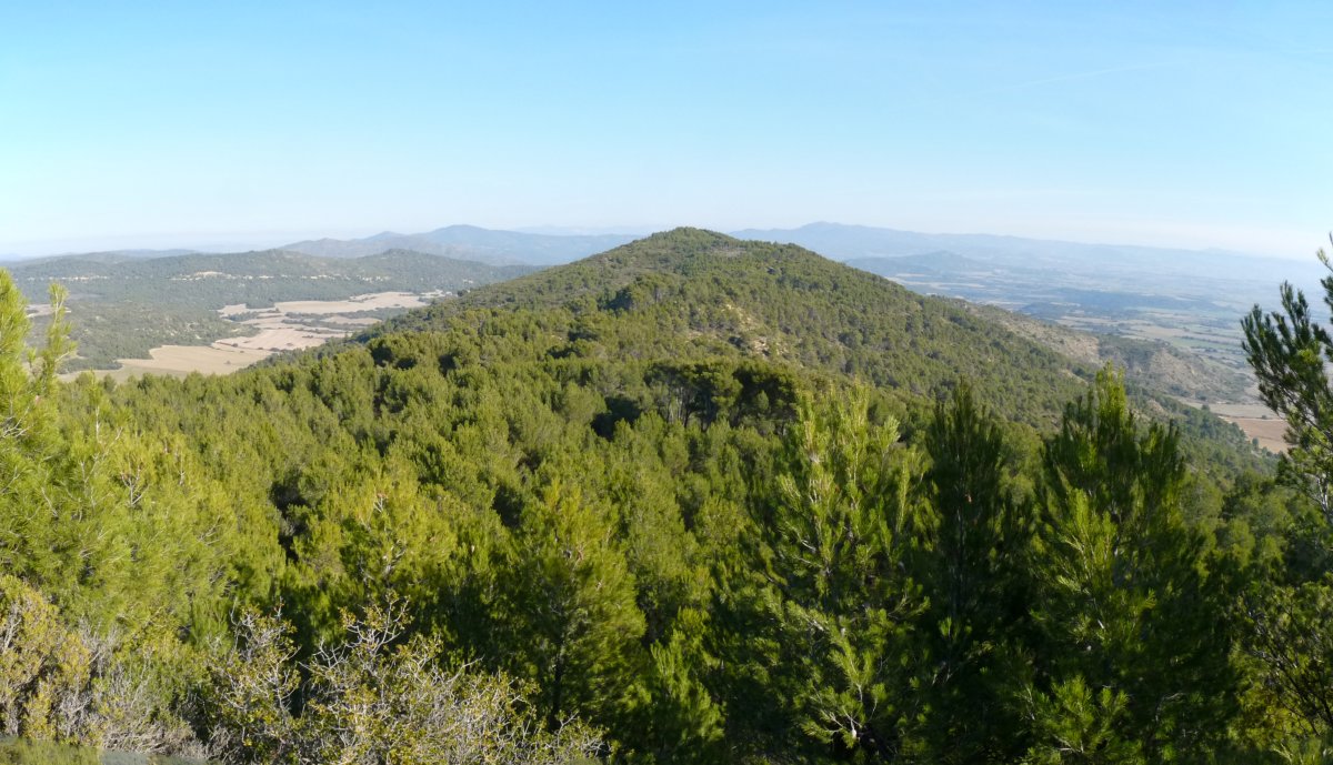 Alto de las Pilas mendebaldetik