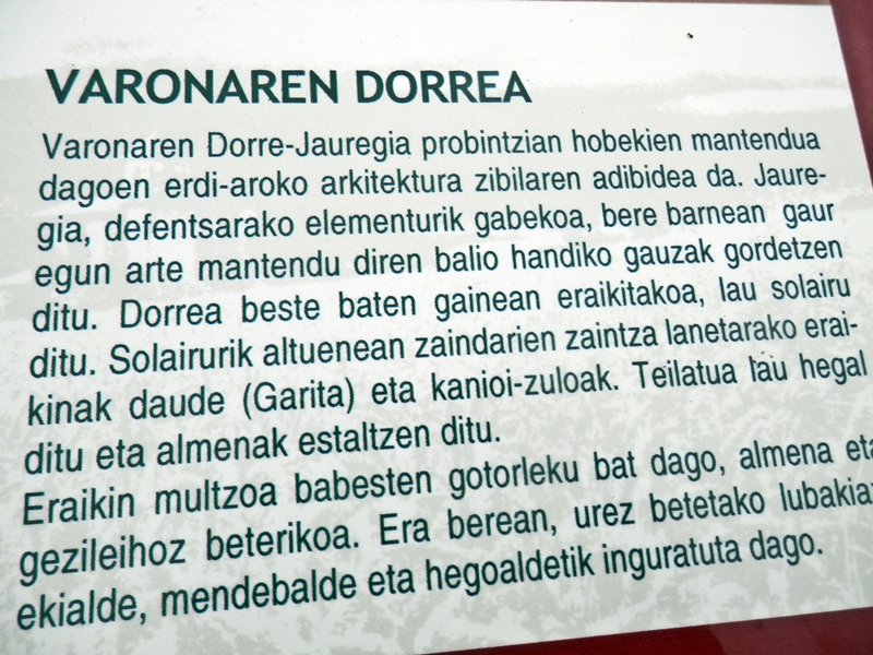 Varona Dorretxea Villanañen