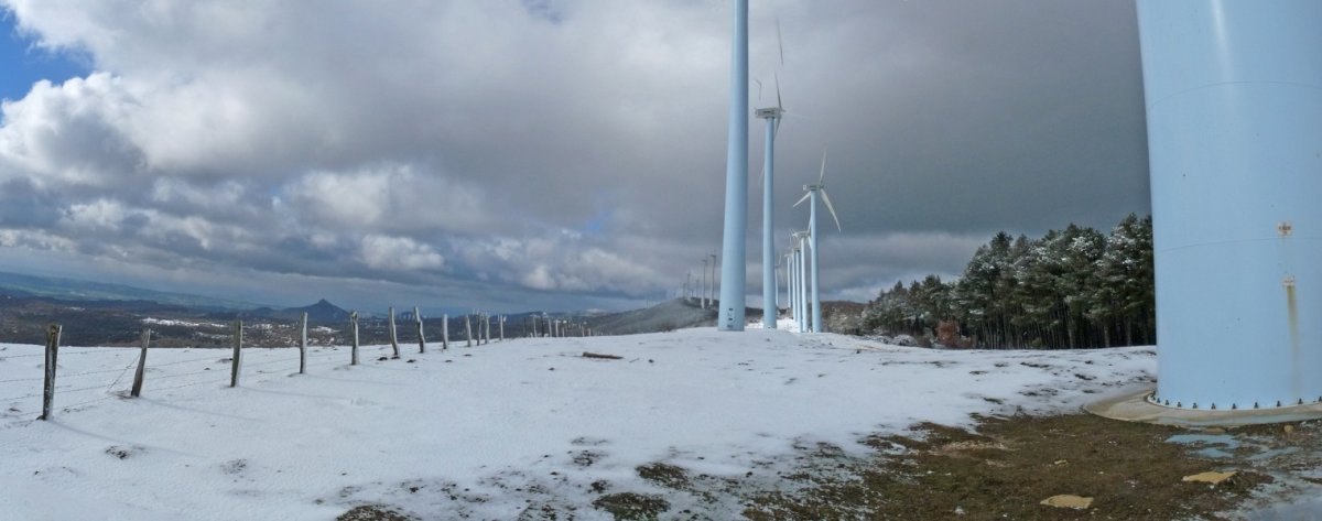 Gainaldea, haizerrotek hartua