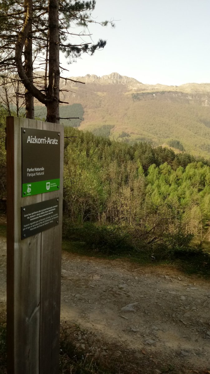 Aizkorri-Aratz Parkerako Sarrera