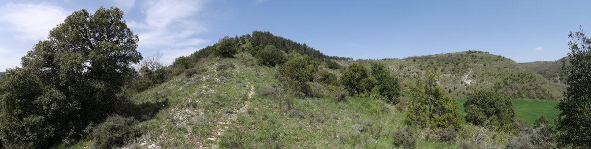 Mendi, Hegoaldeko bizkarretik