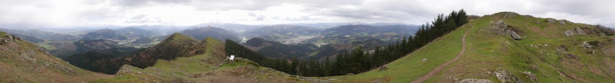 Albitzukoatxeta ingurutik 360º-tako ikuspegia