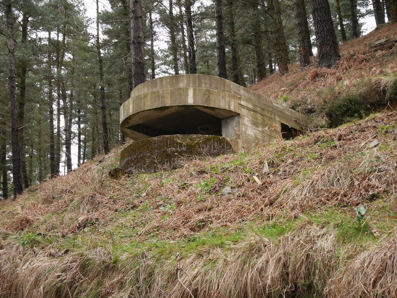 Ametrailadore-postua hego-mendebaldeko magalean