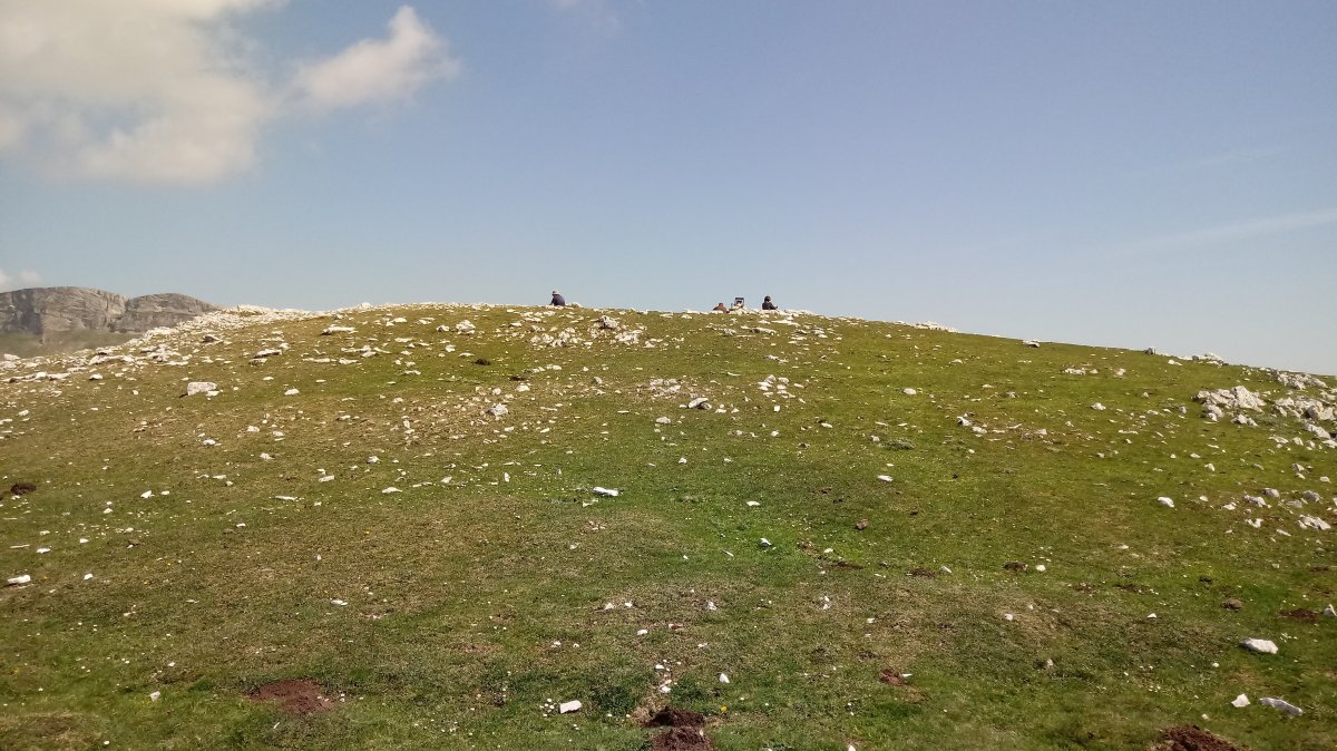 Aitzuri (1269m) tontorra mendebaldetik