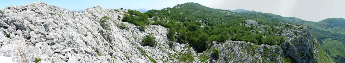 Itxinako panoramika zabala Axkorriganetik