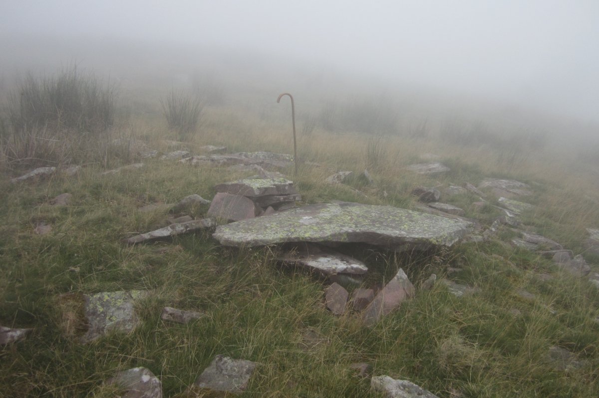 Dólmen Iguzkiko Tontorra  (Julio 2018)