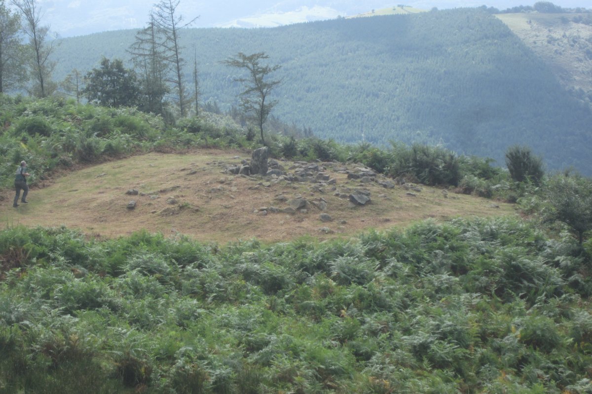 Dólmen Andatza 1  (Agosto 2018)