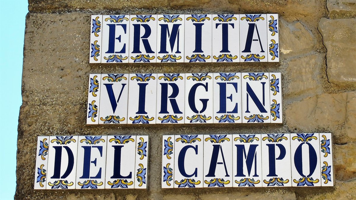 Virgen del Campo ermita, Esprontzeda