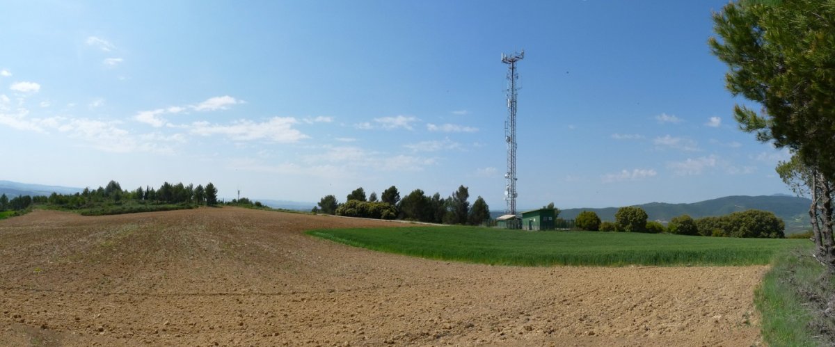 Gainaldeko soroak eta antena