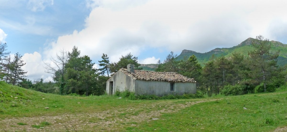 Izanotzko etxe bakarra, borda itxurakoa