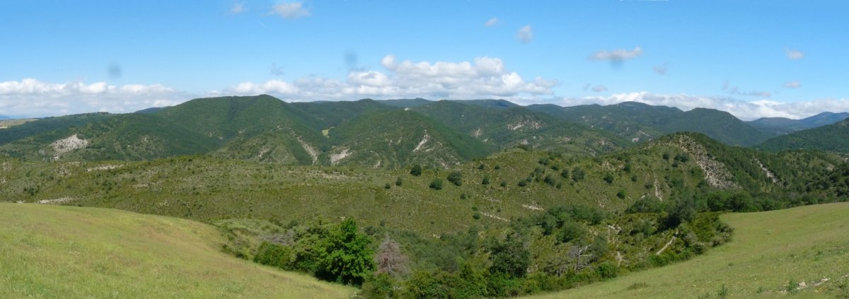 Paisaia zabalak Eparozko bidetik