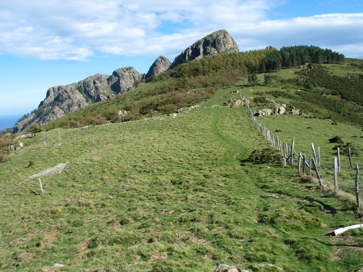 Enarritik Erroilbidera luzatzen den hegia
