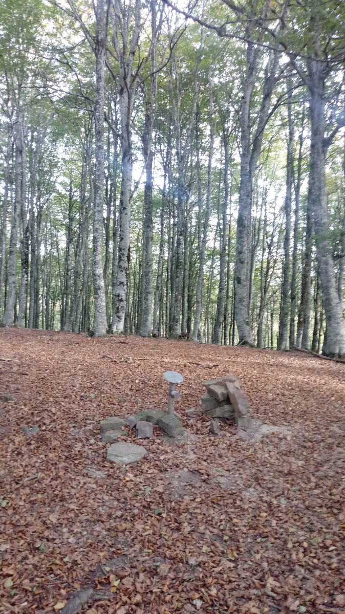 Burbona Erdikoa (934m) tontorra eta postontzia