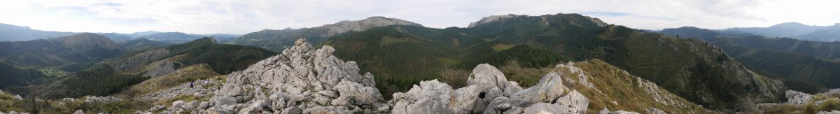 Tontorretik 360ºtako ikuspegia