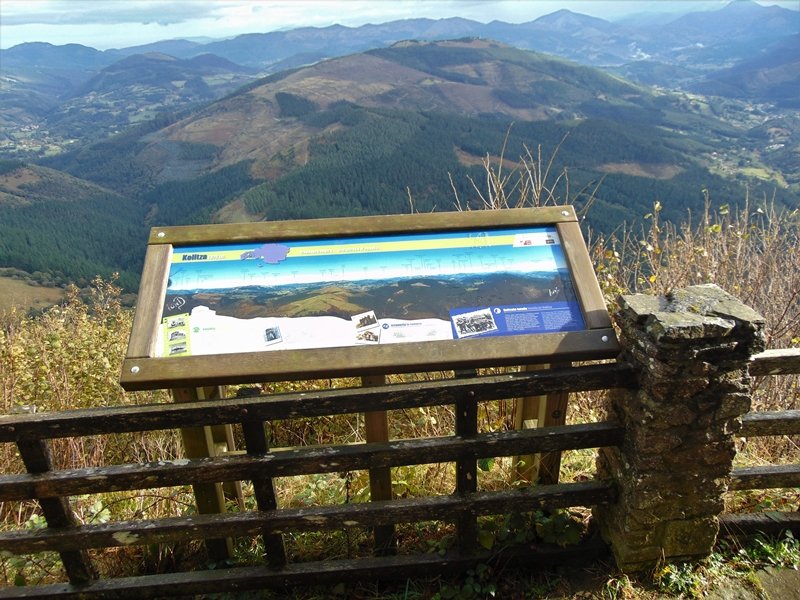 Panela Tontorran. Atzean, Garbea