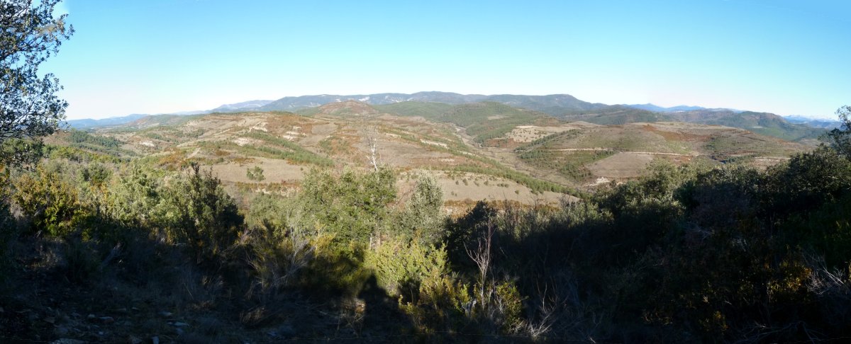Panorama gailurretik iparralderantz