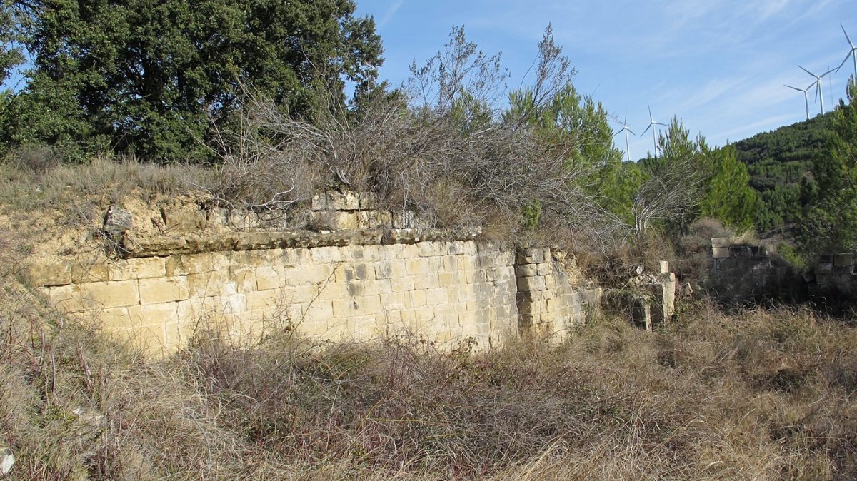 San Andrés de Longar elizaren hondakinak, Viana