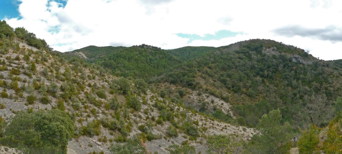 Ekialdeko malkarretan gora, Sastoia ibarraren gainean