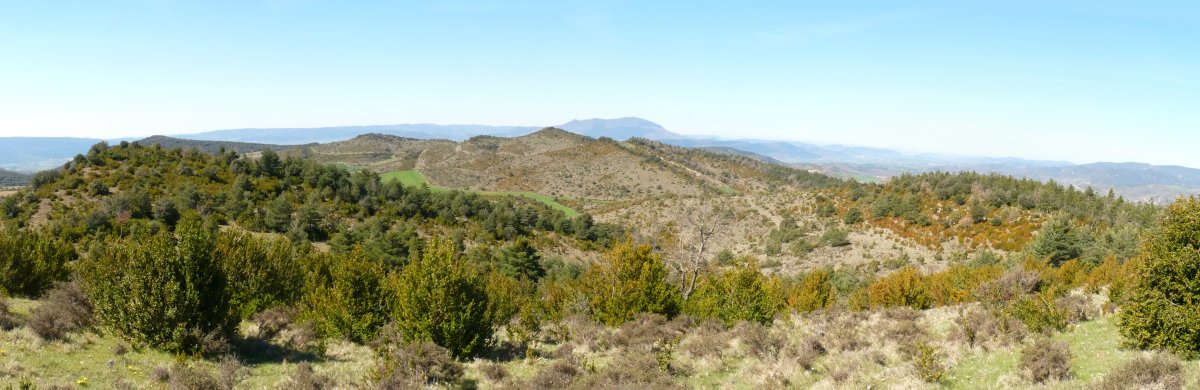 Ugarrako mendiak Bagoanditik