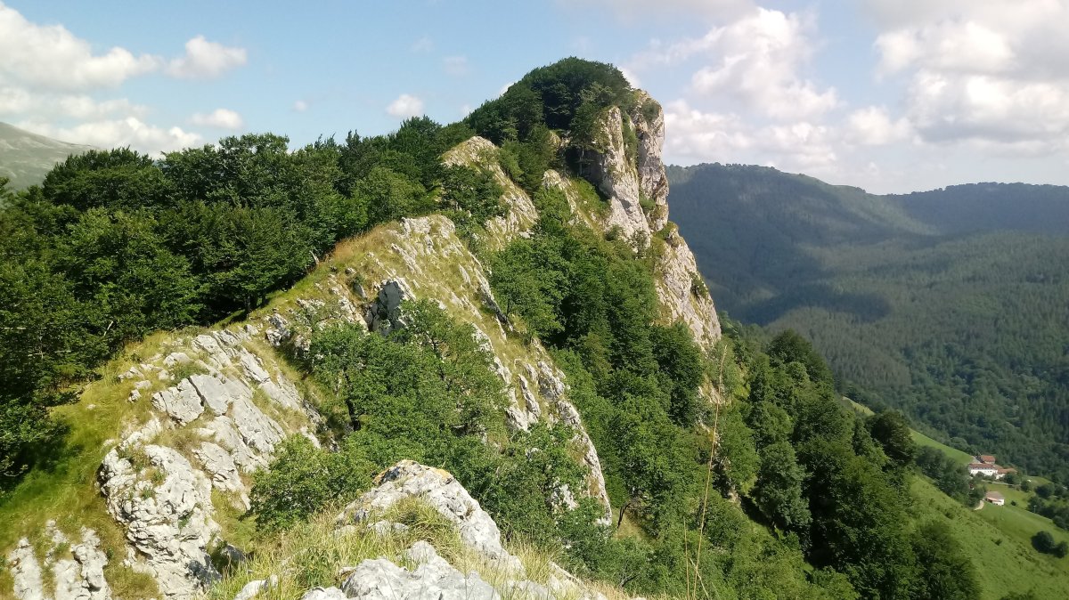 Intzartzu (811m) mendebaldetik