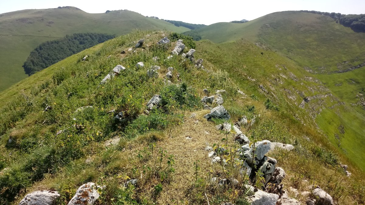 Urkuluko Hegia (1333m) tontorra