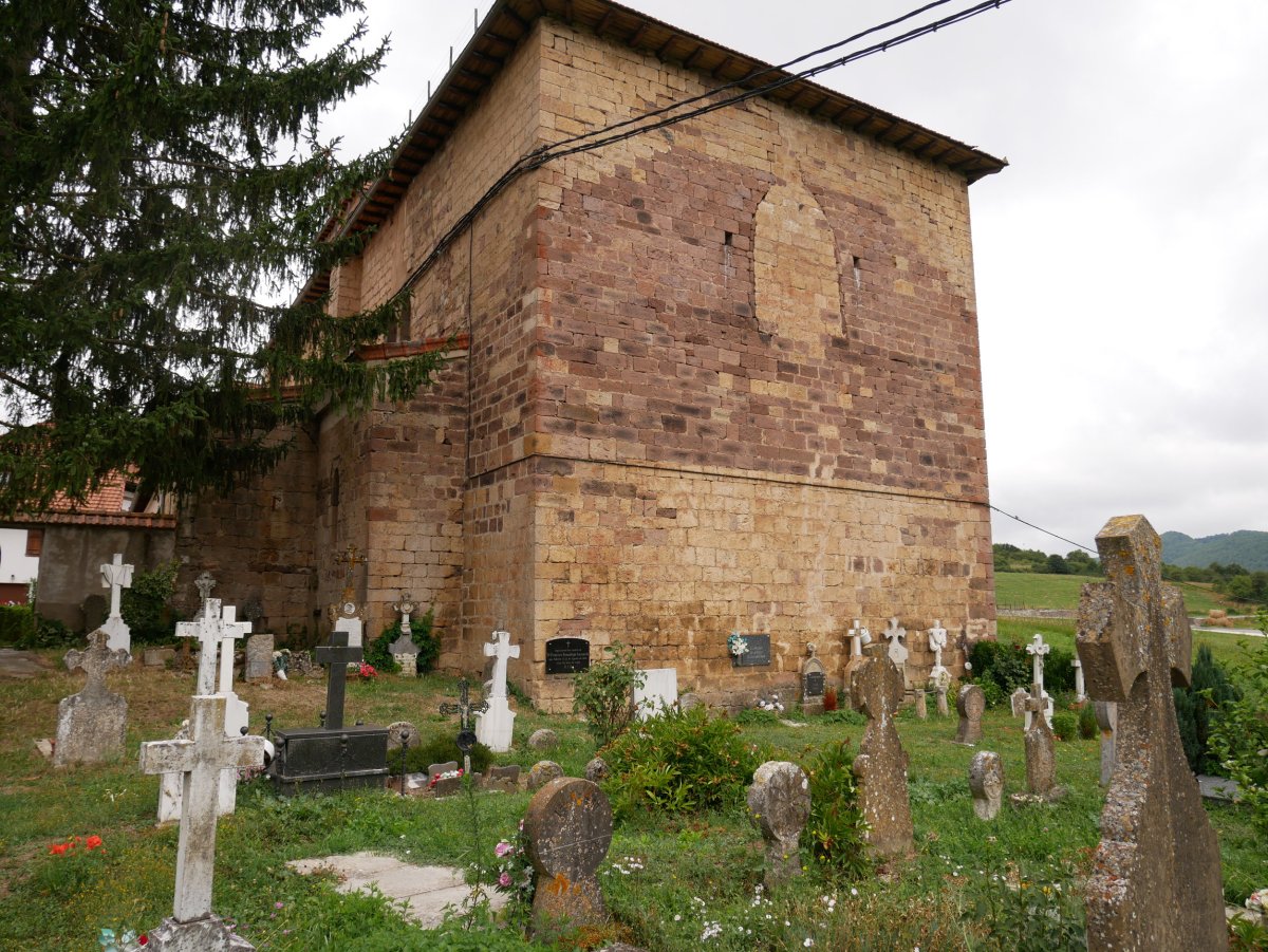 San Andres eliza, Garaioa.