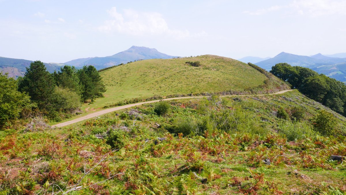 Eskolamendi, Mendebaldeko beste muino batetik