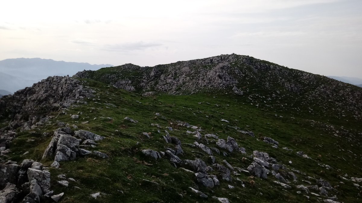Gañeta (1323m) ekialdetik