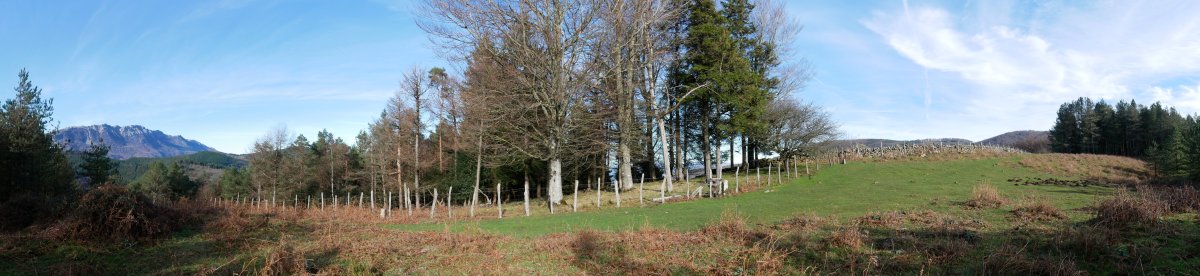 Panoramika ekialdeko bizkarretik