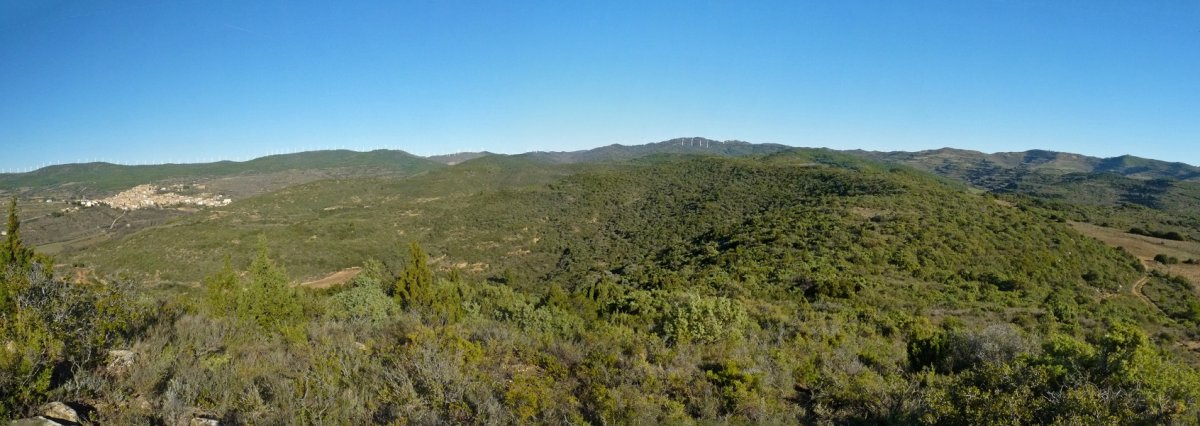 Uxueko mendiak Zaramenditik