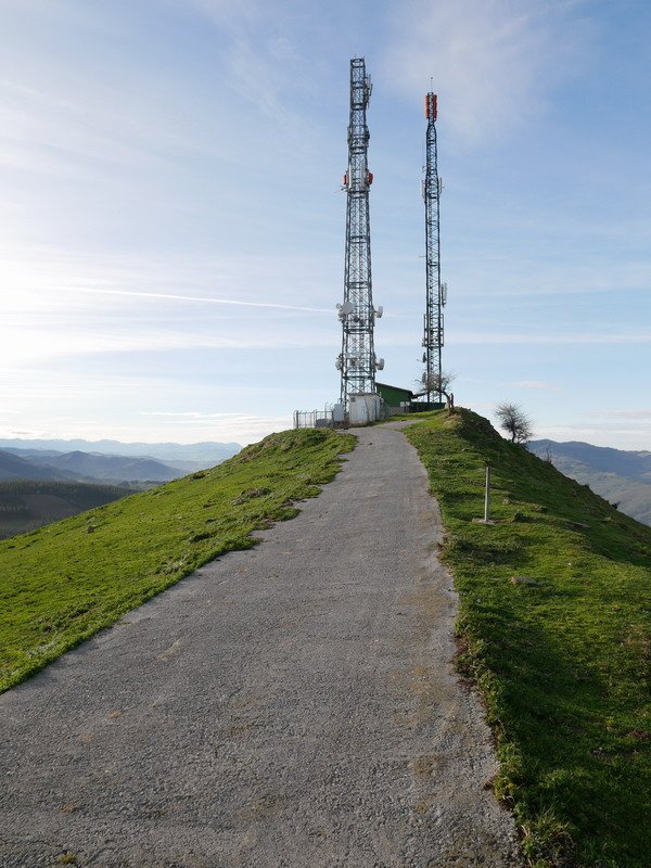 Zipar ekialdeko bizkarretik ikusita